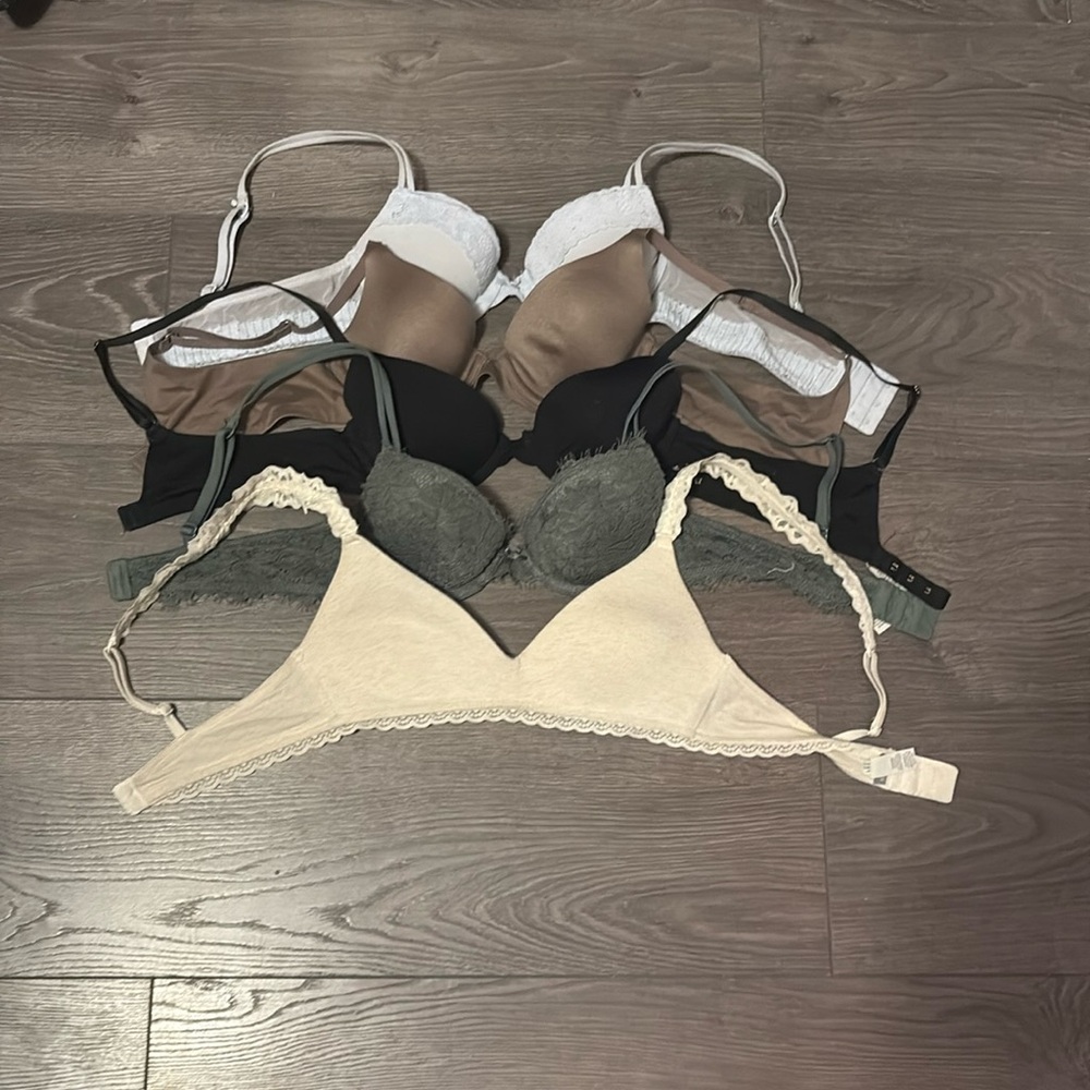 32A Bra Bundle 5 Pieces neutrals